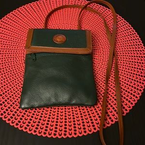 Via Piaggi genuine leather crossbody… Not a Dooney